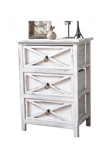 Alani Vintage Style Bedside Table W45cm